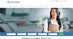 Desktop Screenshot of collegetownliving.com